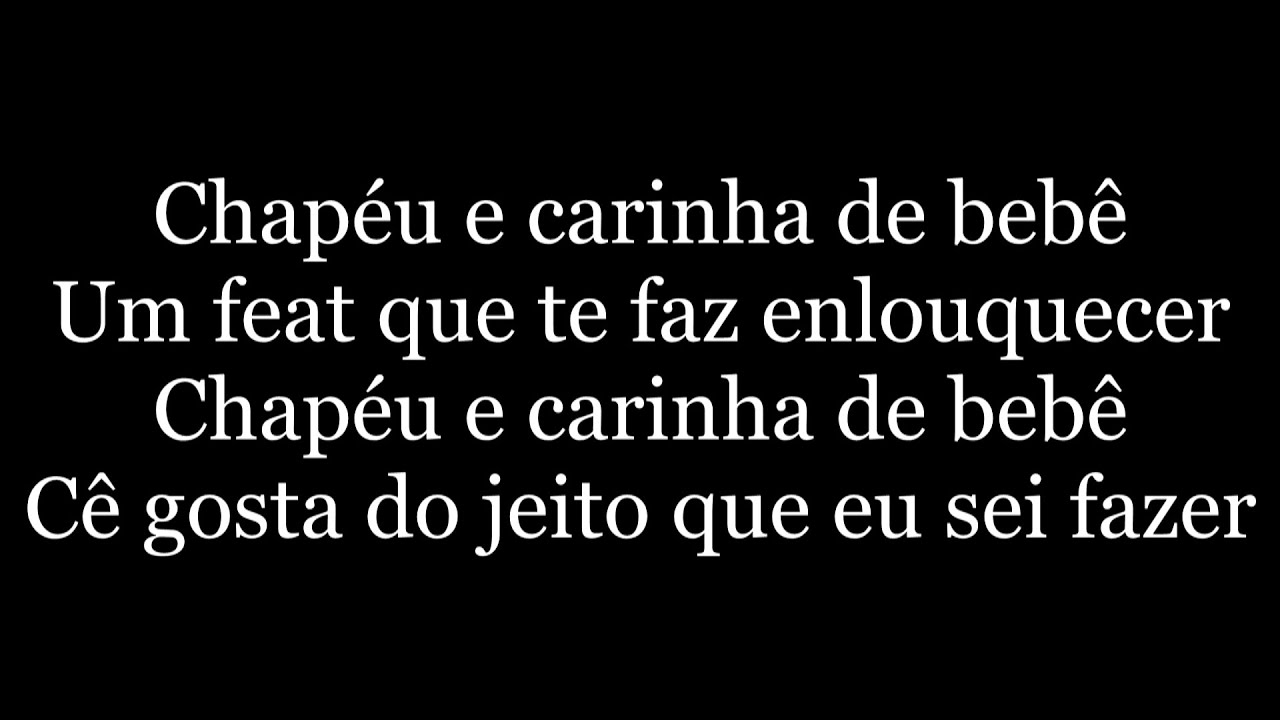 Letra Carinha de Bebê letra Ana Castela e Pedro Sampaio MusicaTube